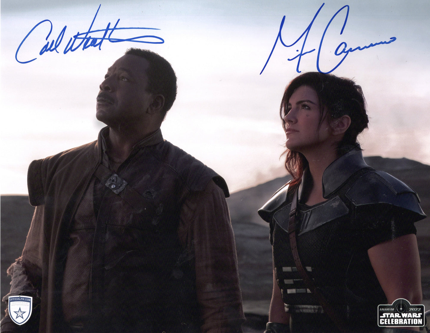 STOCK-CARL-WEATHERS-GINA-CARANO-001-11X14