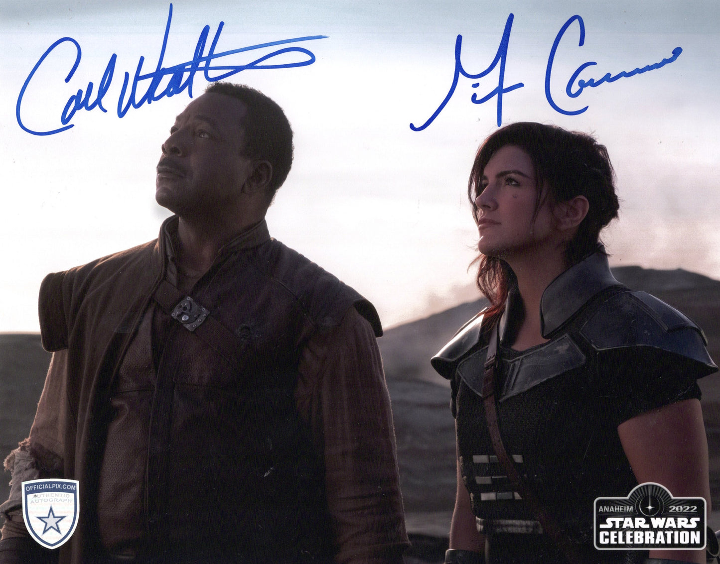 STOCK-CARL-WEATHERS-GINA-CARANO-001-8X10