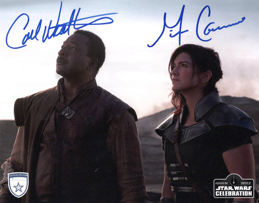 STOCK-CARL-WEATHERS-GINA-CARANO-001-8X10