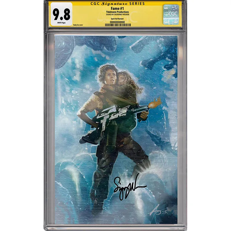 SIGOURNEY-WEAVER-FAME-COVER-1-SIGNED-CGC-COMIC